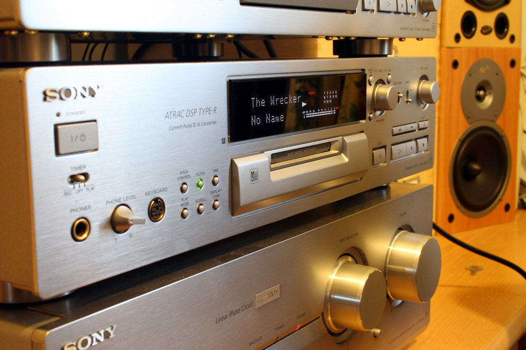 Sony MDS-JB930 QS range MiniDisc deck | Not quite top of the… | Flickr