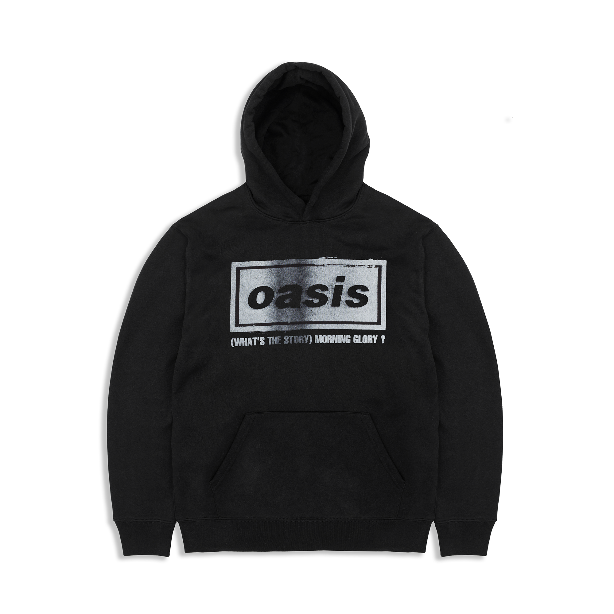 Live '25 What's The Story Distressed Logo Kid's Hoodie Black