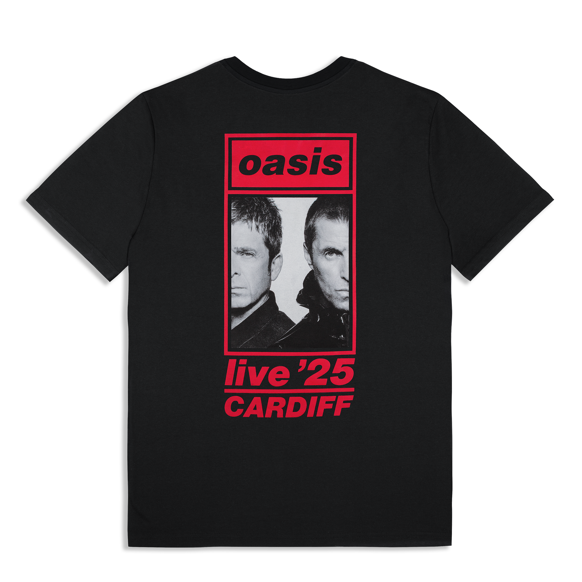 新品未開封完売品】 Oasis live '25ロゴ Tシャツ Lサイズ 黒 Oasis