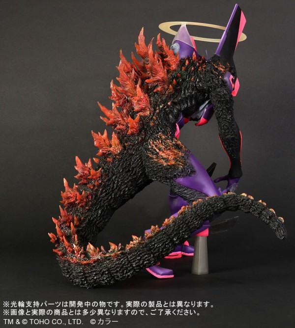 ゴジラ対エヴァンゲリオン 東宝30cm エヴァ初号機 バーニングG覚醒形態