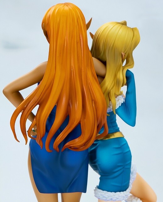 遊戯王 モンスターフィギュアコレクション ヂェミナイ・エルフ 1/7