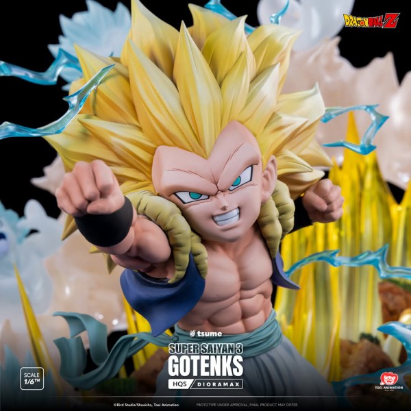 ドラゴンボールZ 超サイヤ人3ゴテンクス HQS DIORAMAX 1/6スケール