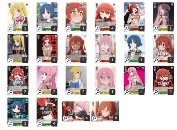 WS】ぼざろ 喜多郁代8電源 構築 デッキレシピ : 豚小屋ヴァイス