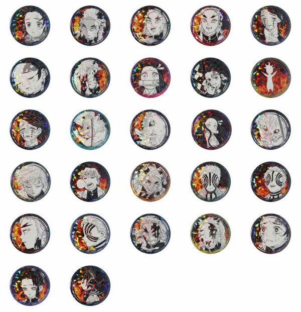 週刊少年ジャンプ」オールスター缶バッジ『鬼滅の刃』 : 鬼滅の刃GOODS