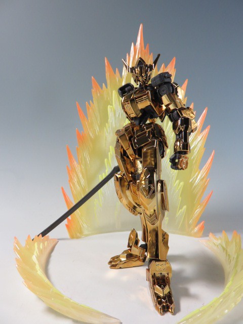HGIBO ガンダムバルバトス ゴールドメッキVer. レビュー : デンデロの消失
