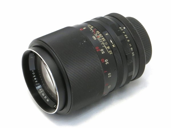 マミヤ AUTO sekor 135mm F2.8 （M42マウント） : オールドレンズの