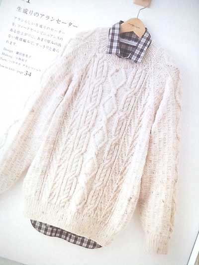 日本ヴォーグ社発刊「ベーシックなメンズニット」ブックレビュー前編