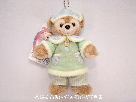 ダッフィー＆フレンズ オータムスリープオーバー ぬいぐるみバッジ