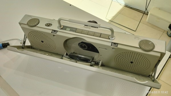 1997/平成9/Panasonic/SL-PH7/ポータブルCDチューナーシステム/西堀晋