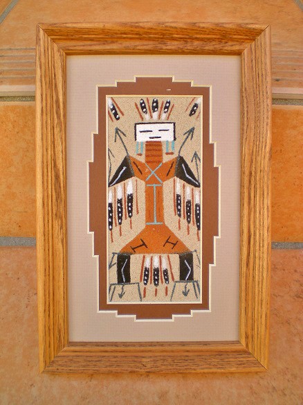 Navajoサンドペイント・サンドアート : さそり座AB型主婦の日記＊3rd