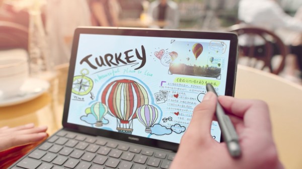 ファーウェイの最新フラッグシップタブレット「MediaPad M6」の10.8