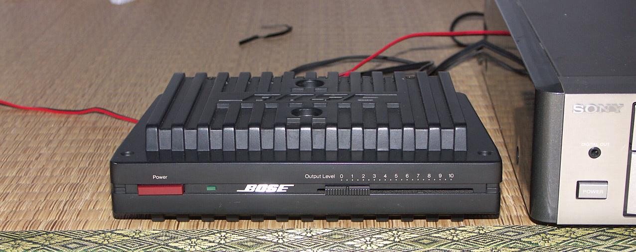 BOSEの1705を使ってみました。 : 静かにオーディオを楽しむ