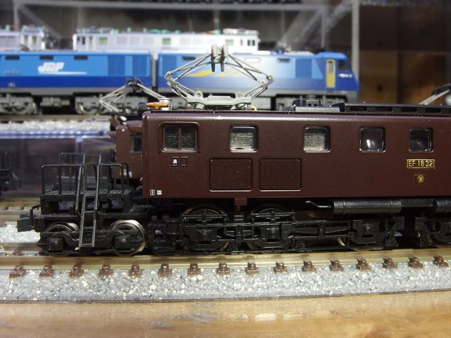 Nゲージ鉄道模型 マイクロエース製 EF18 32 旧型直流電気機関車