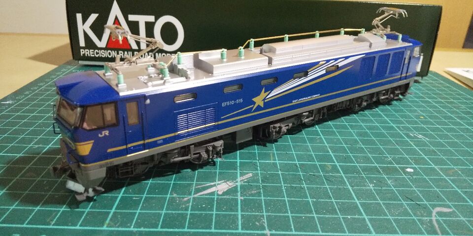 KATO HO EF510 500番台 北斗星色 : クローゼットの中の鉄道模型