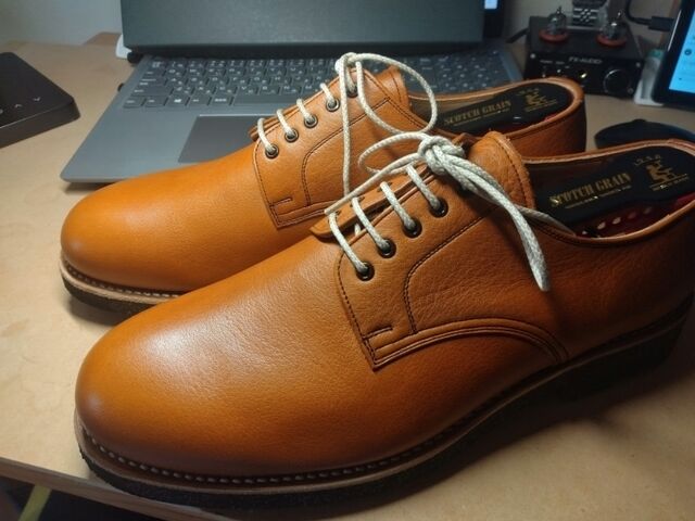 スコッチグレイン ブリックカジュアル 栃木レザー : クローゼットの中