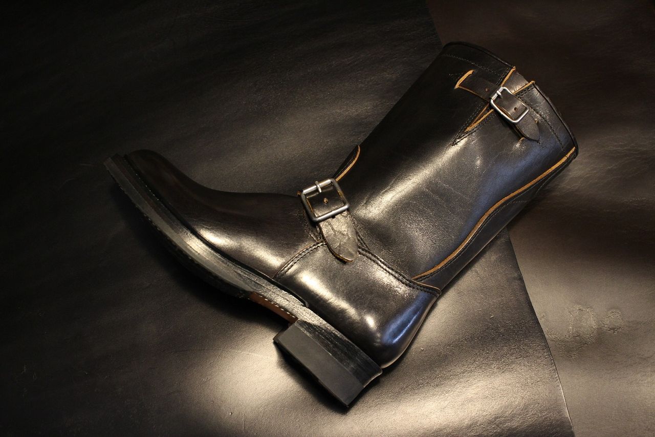 Makers / Horween Horse Butt Leather Special Engineer Boots : McFly