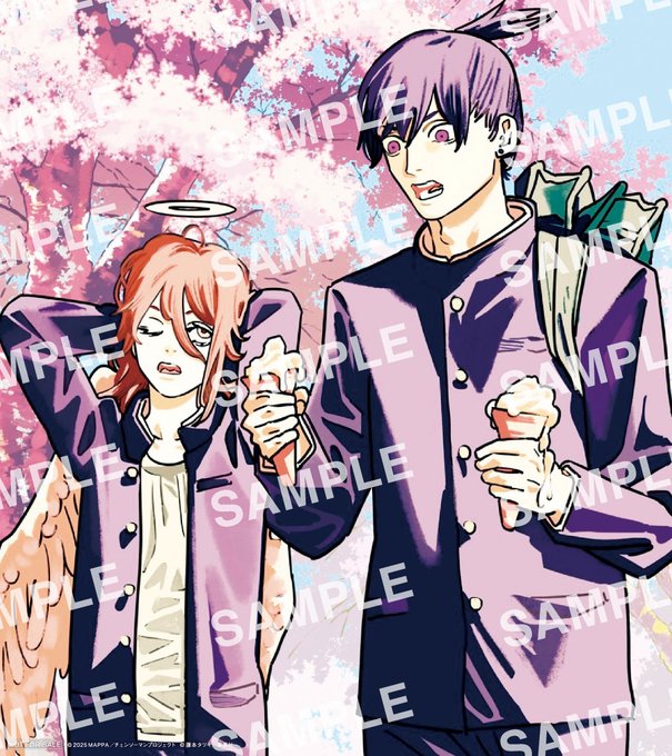 チェンソーマン ミニ色紙コレクション ネオン レゼ チェンソーマン