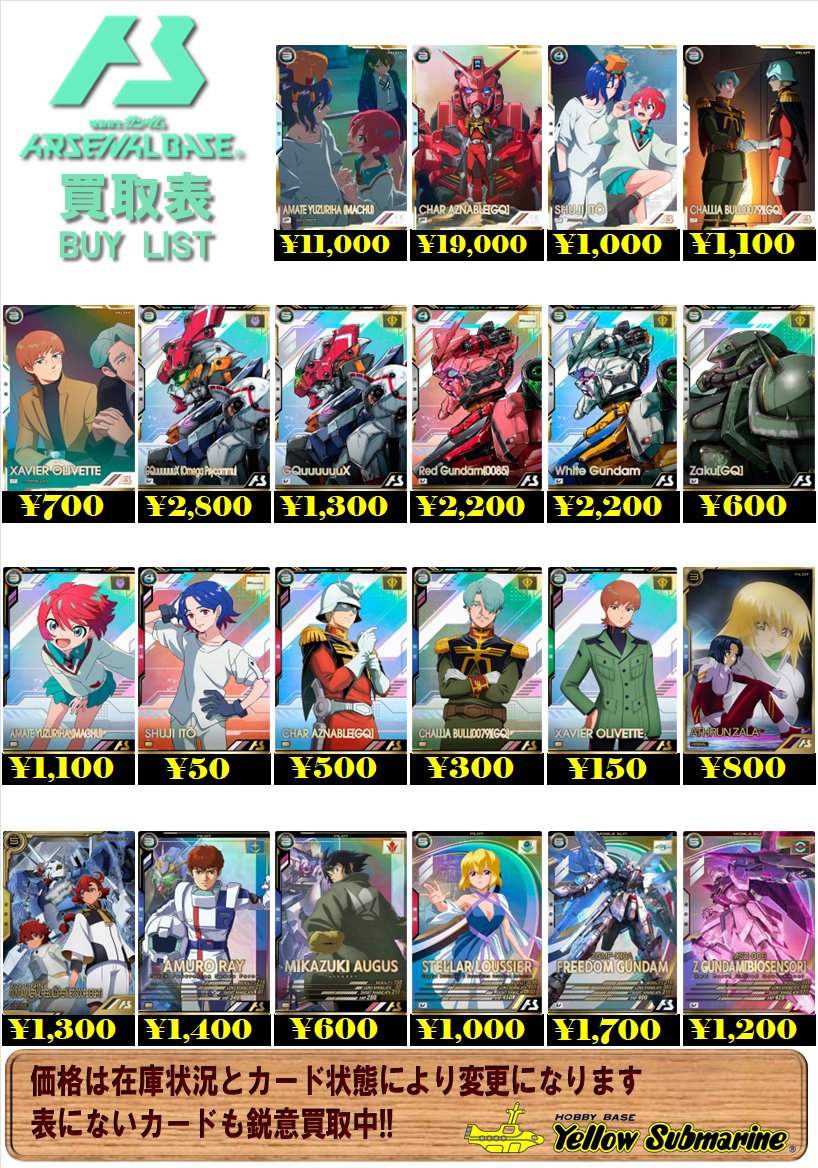 ガンダム アーセナルベース BOOSTER PACK [Gundam GQuuuuuuX] 発売9日