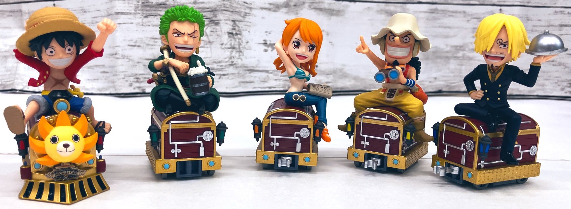 ワンピース ワールドコレクタブルフィギュア 麦わらストア ALL ABOARD