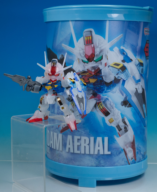 レビュー SDEX ガンダムエアリアル（クリアカラー） 組み立て編