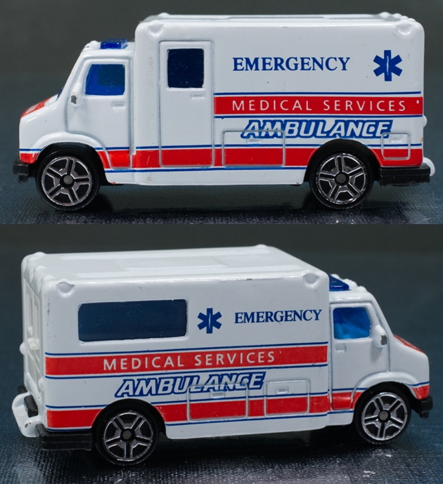 レビュー MotorMax 救急車 アンビュランス バン : ミニカー沼