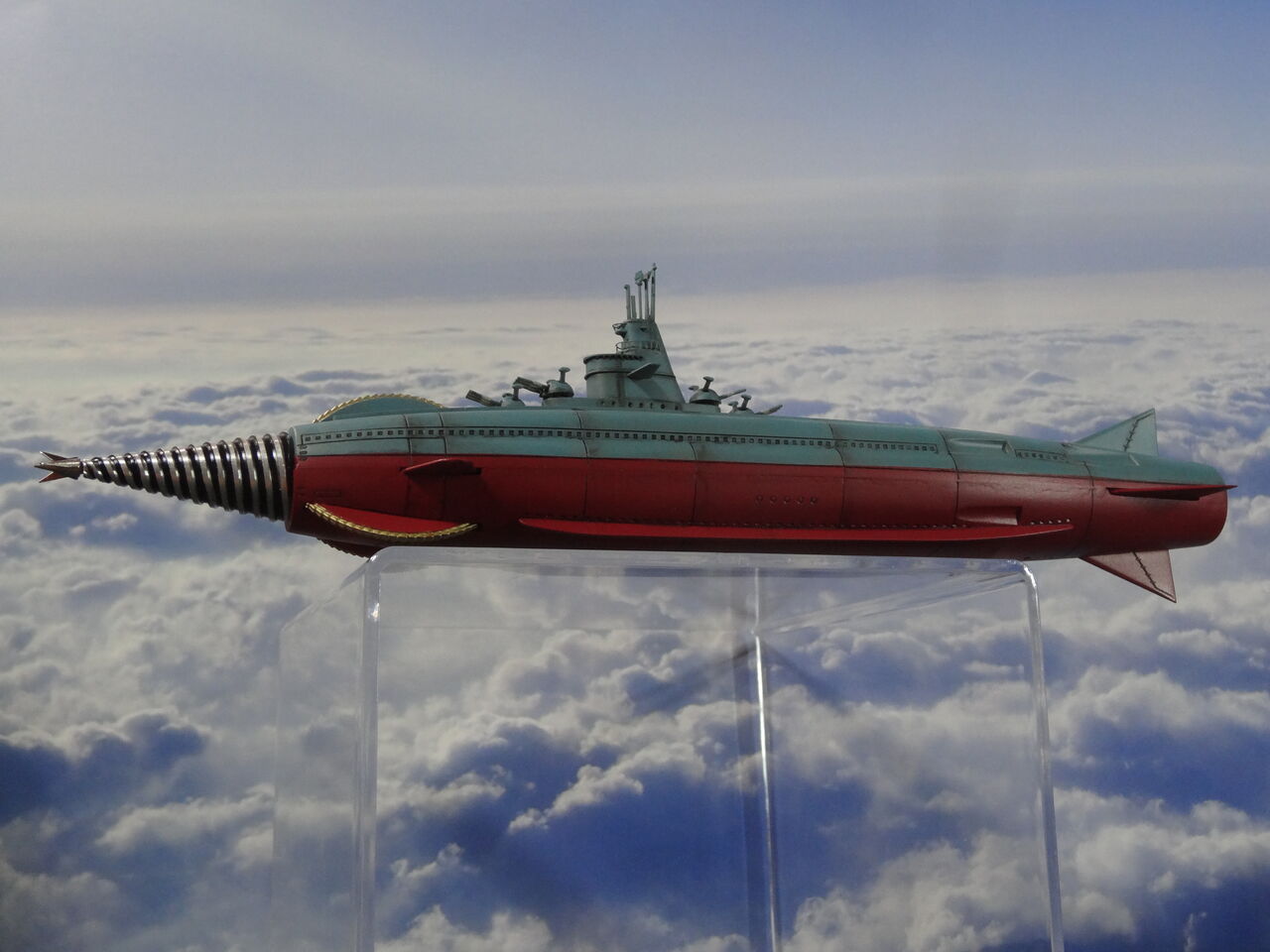 海底軍艦 轟天号 1／700モデル製作記 : ミドリ科学商店～1960