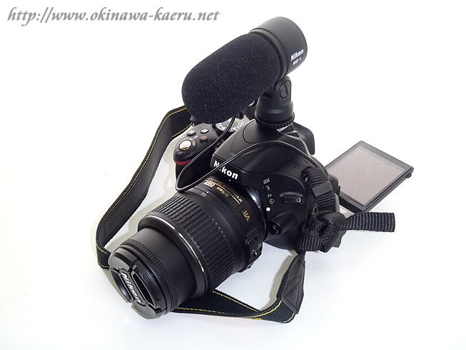 動画にチャレンジ D5100 : おきなわカエル商会BLOG