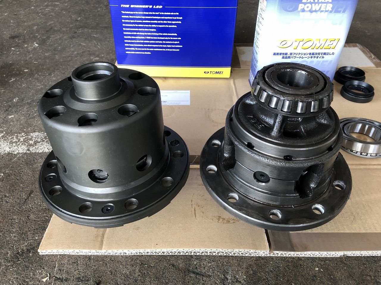 S14シルビア 4.6ファイナル流用＆LSD組み付け : オートライフハノ