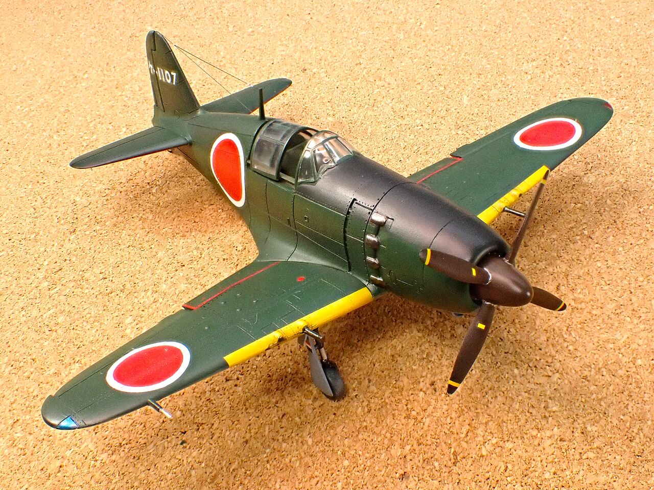 ニチモ 1/72 日本海軍 局地戦闘機 「雷電」（JACK） : 常磐重工 -JOBAN