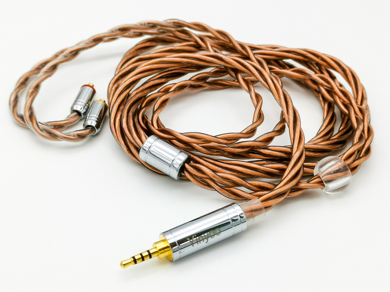 Yinyoo 「YYX4899」 4芯 単結晶銅線イヤホンケーブル ／ ミドル