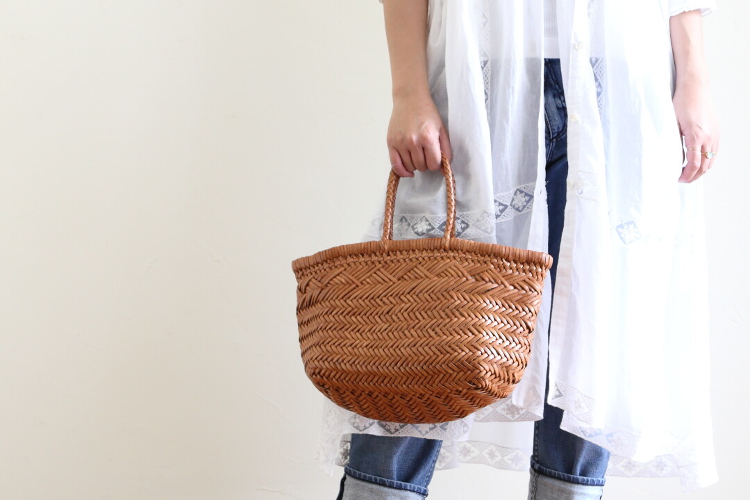 DRAGON DIFFUSION ～ 艶のあるタンのかごバッグ : CLOSET