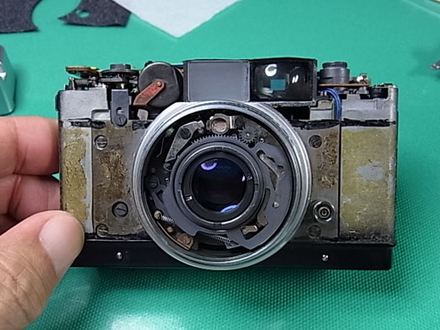 カメラ修理 PETRI Color35（ペトリ カラー35）後 : カメラ修理工房日記