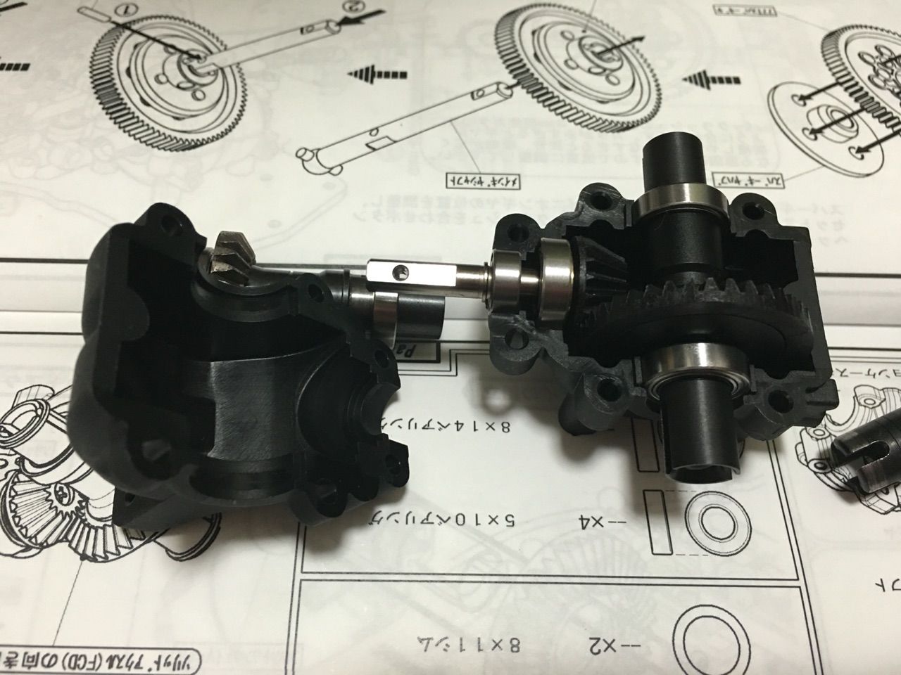 ヨコモ YD-4の組み立て その2 暫定完成 : 痛車RC製作所 BadLegFactory