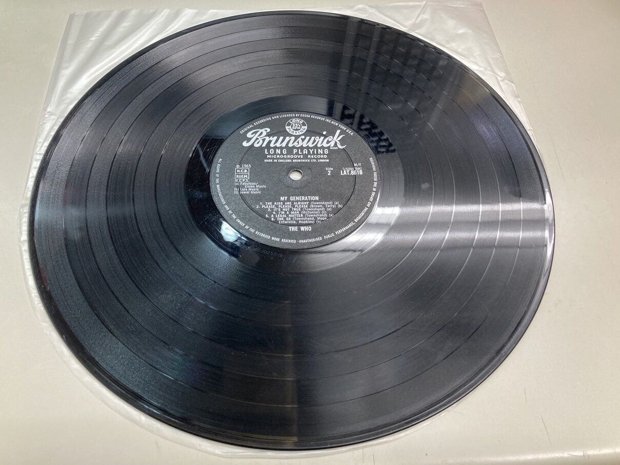 新着レコード情報～THE WHO『MY GENERATION』UKオリジナル盤/NICE