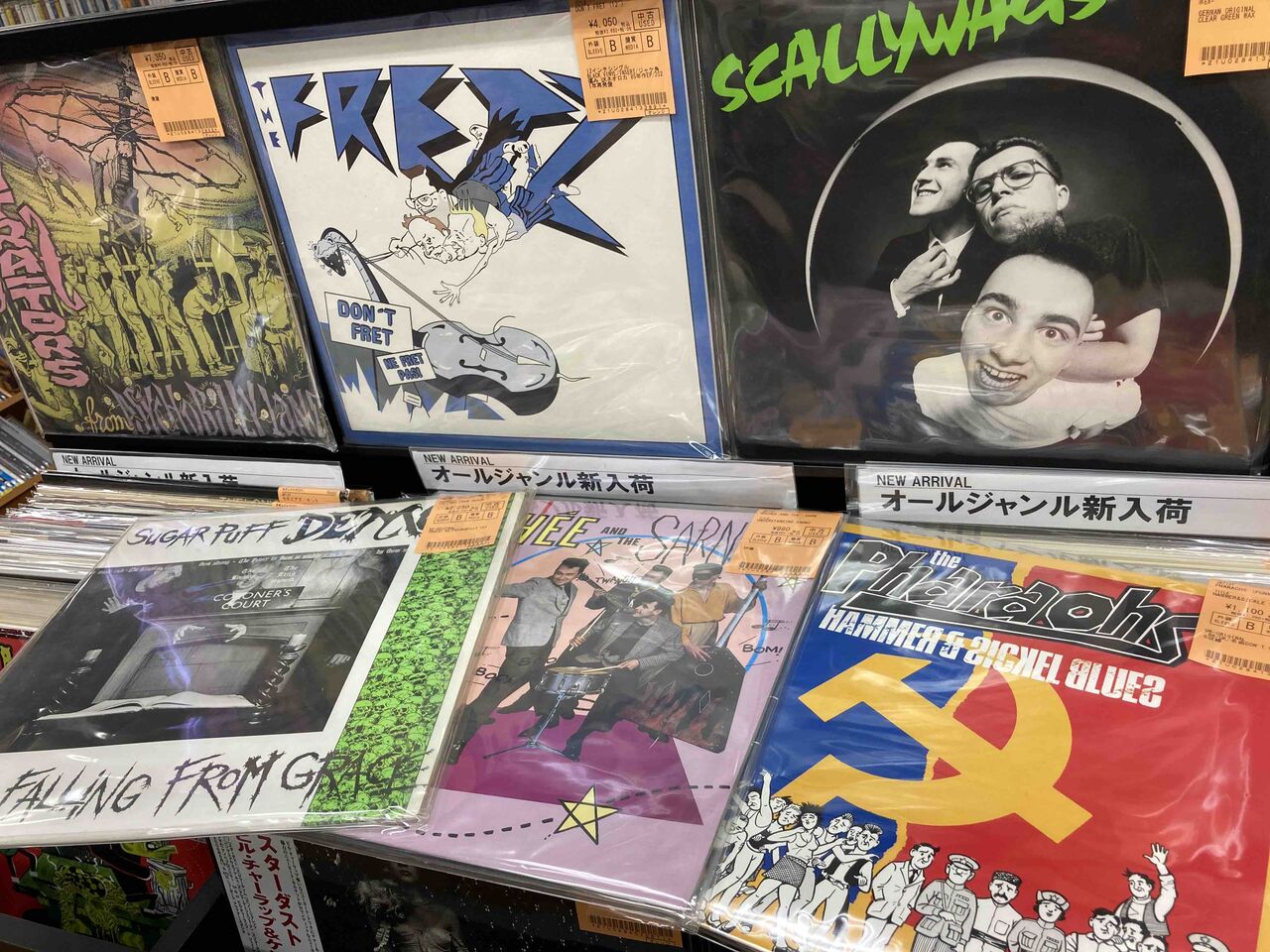 6/19(水) 新着中古レコード情報 ロカビリー/サイコビリーなレコードが