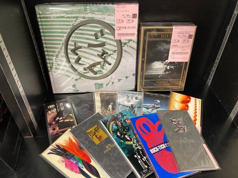 BUCK-TICK 中古CDまとめて入荷しました!!8cm短冊CDシングルもあります