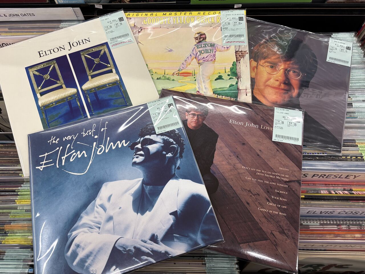 中古入荷情報】エルトン・ジョン 約200点入荷！！！！ : ディスク