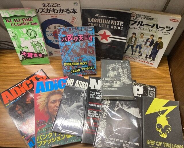 パンク天国、ロンナイ、ハードコア史など PUNK関連本 多数入荷