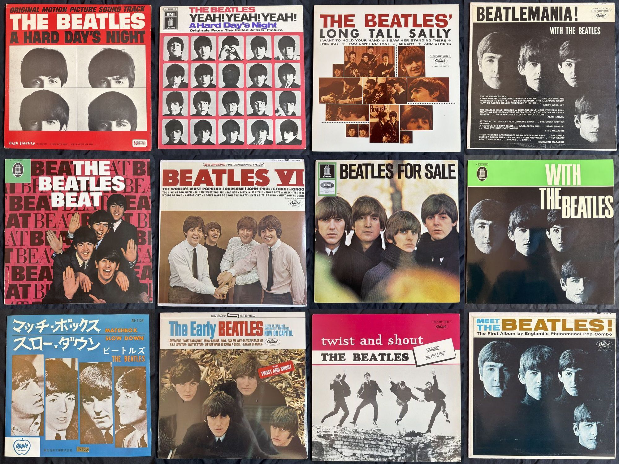 ビートルズ ポスター 大量25本 Beatles 関連のみ オデオン 東芝EMI