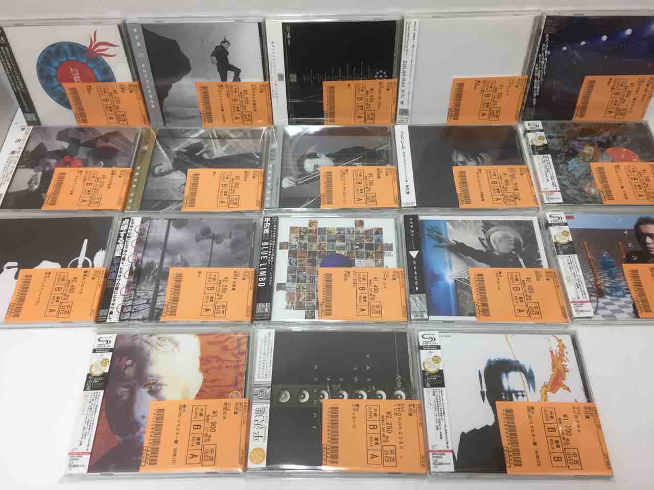 平沢進』『P-MODEL』の廃盤を含むCD、DVDが一挙25タイトル緊急入荷しま