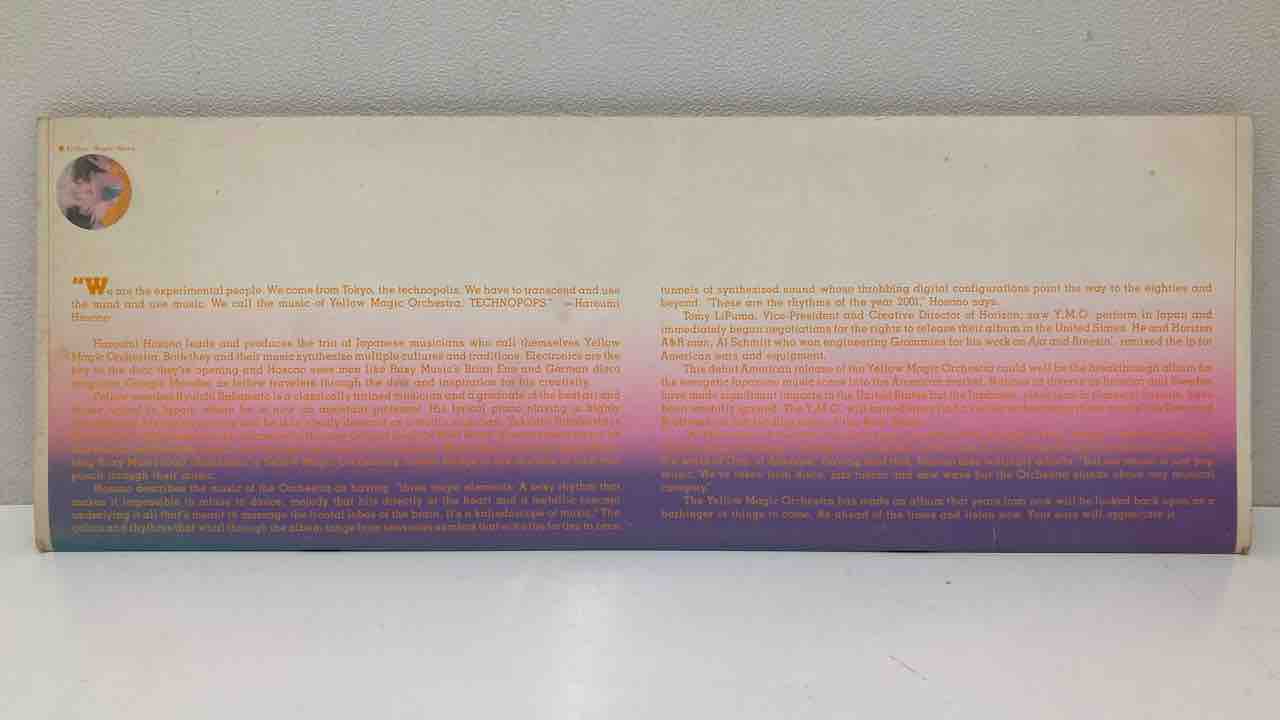 希少！YMOツアーパンフレット『イエローマジツクスートラ 2000-20