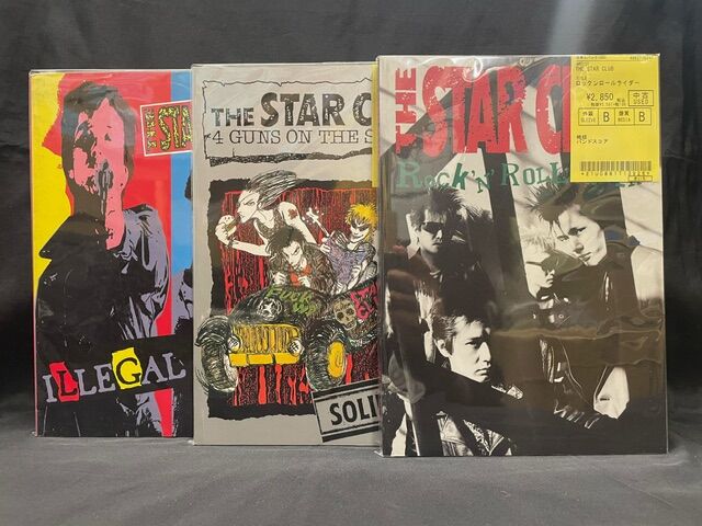 THE STAR CLUBのDVD、VHS、バンドスコアなど商品がまとまって入荷しま