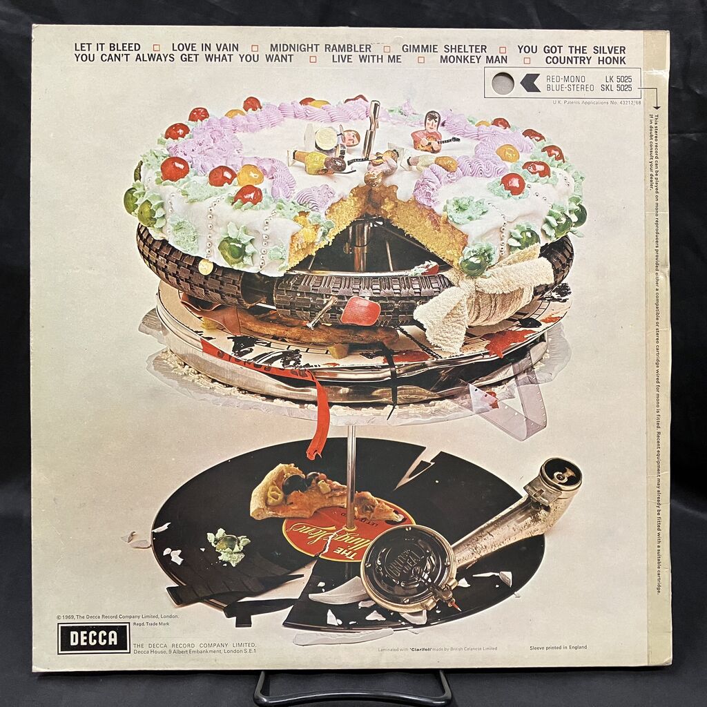10/28(土)『ロック廃盤レコードセール』【写真】ROLLING STONES / LET