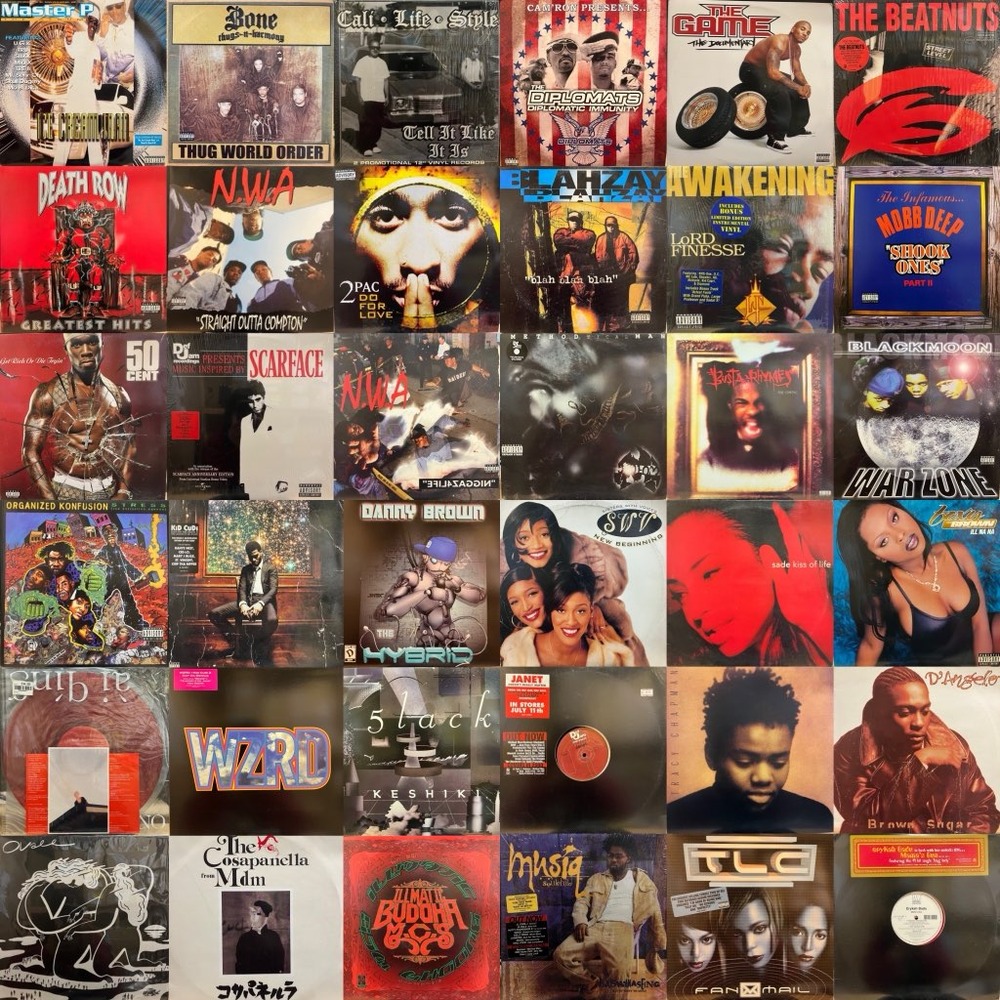 4/13(土)HIPHOP,R&Bレコードセール※4/15リスト更新しました
