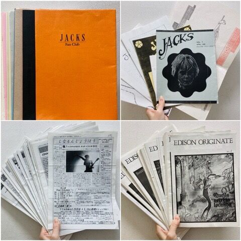 ファンクラブ会報セット ジャックス/CINNAMON/エジソン : ディスク