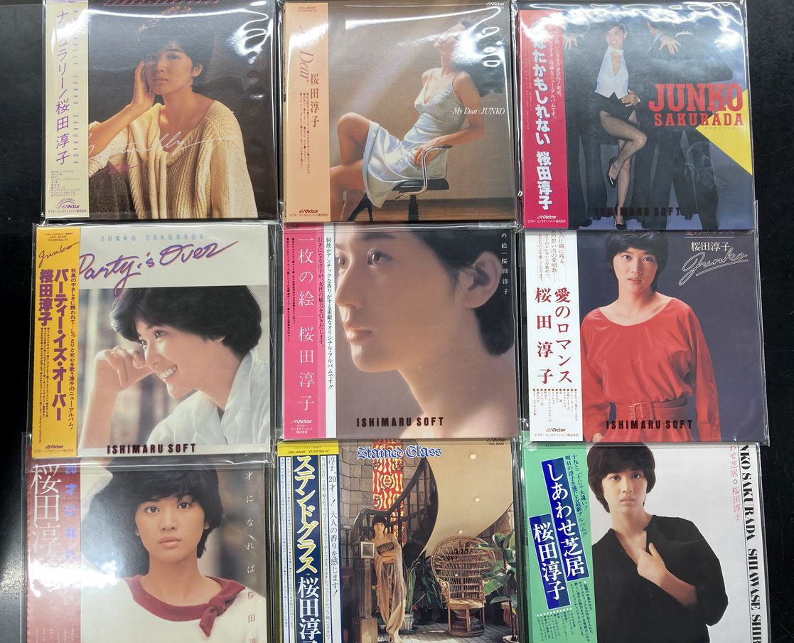 11/9(月)アイドル中古CD入荷情報!!《桜田淳子&荻野目洋子紙ジャケット