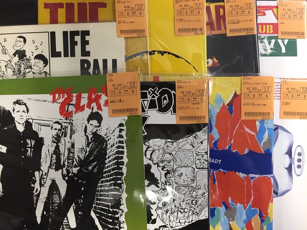 国内のメロコア/スカコアを中心に中古レコード入荷致しました