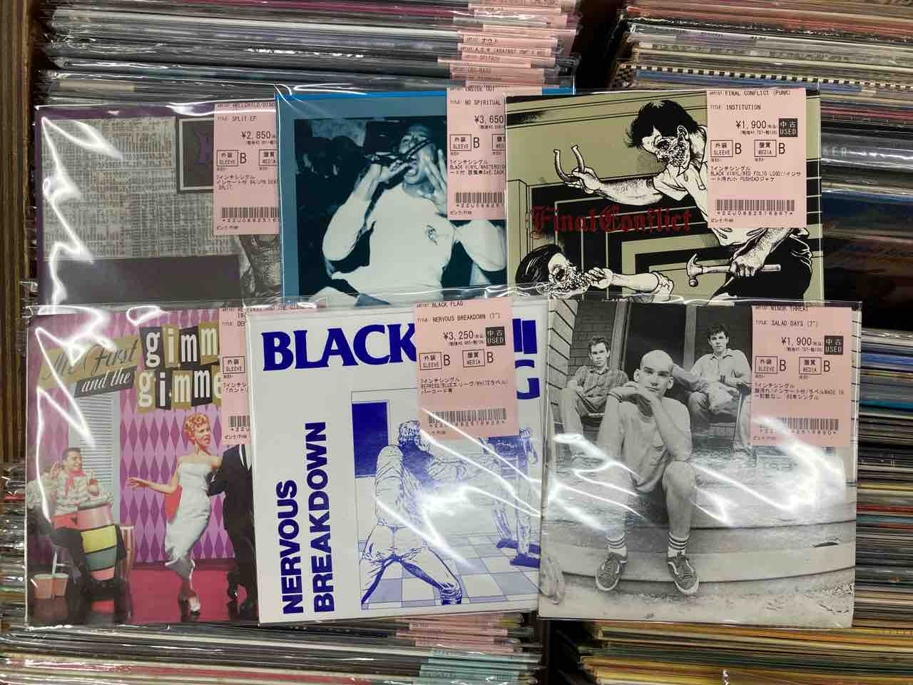 PUNK/HARDCOREオールジャンル 7INCH入荷!! : ディスクユニオン新宿