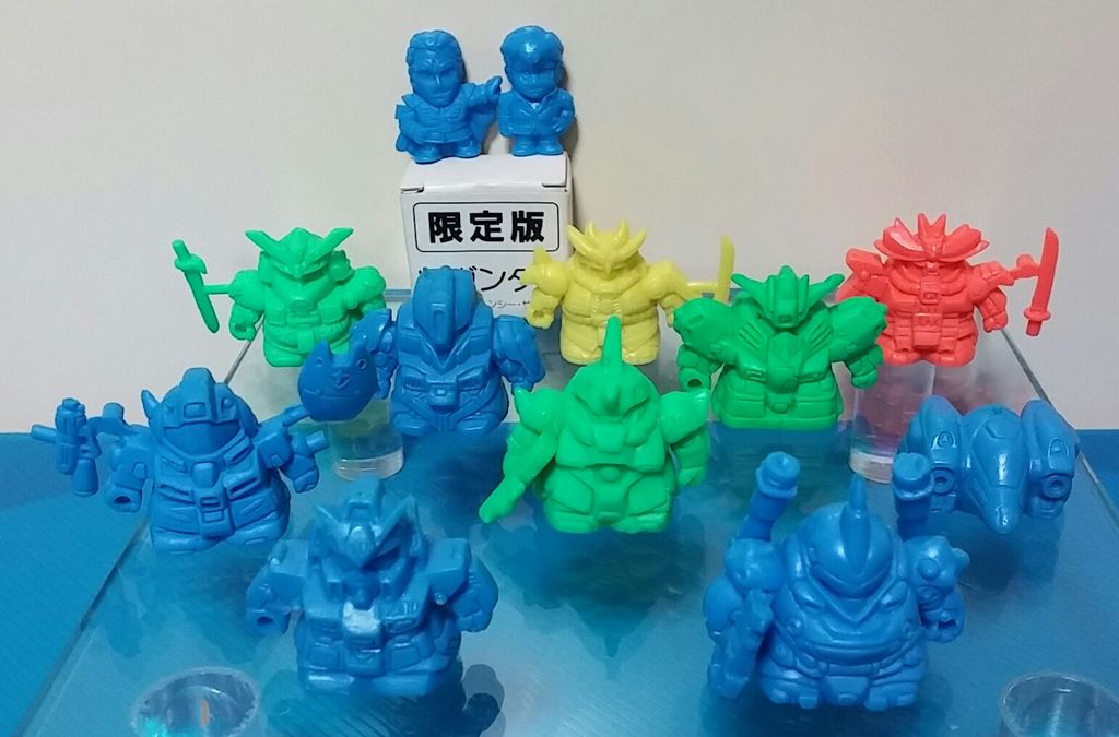 SDガンダム ガン消し part22 マーク22 リスト レアカラー 限定版