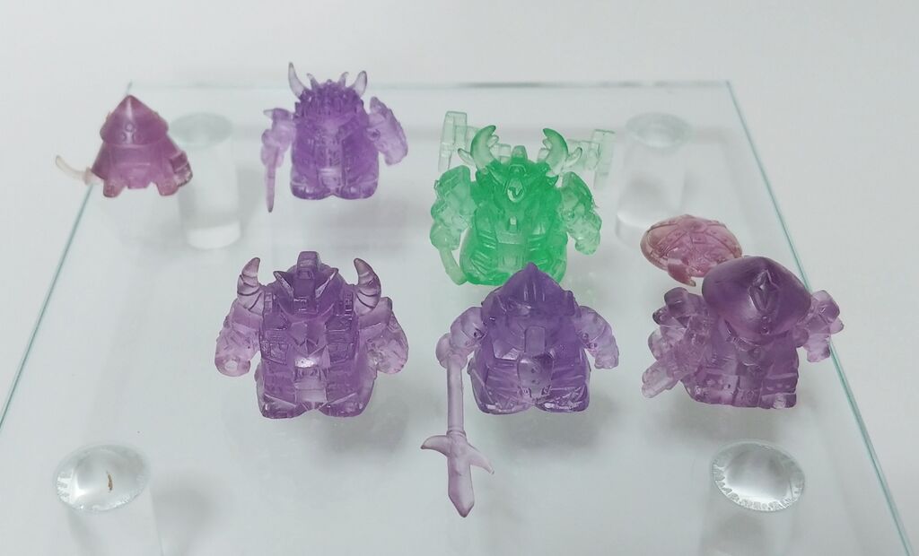 所持確認用データベース SDガンダム ガン消し クリアー クリアカラー